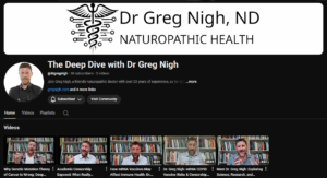 The deep dive with Dr. Greg Nigh podcast
